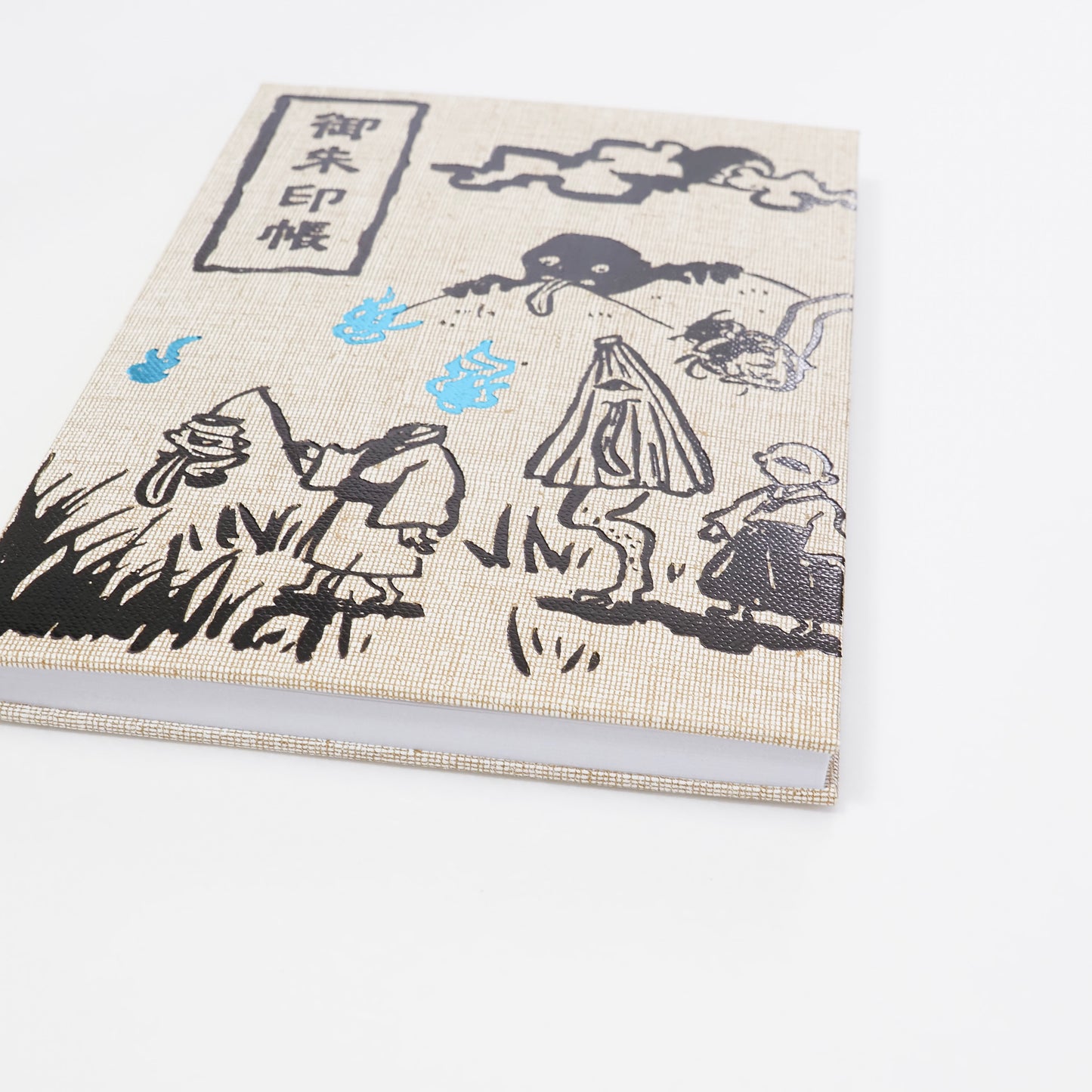 Accordion-style Notebook Japanese Washi Paper Goshuincho Yokai Hyakki Yagyō
