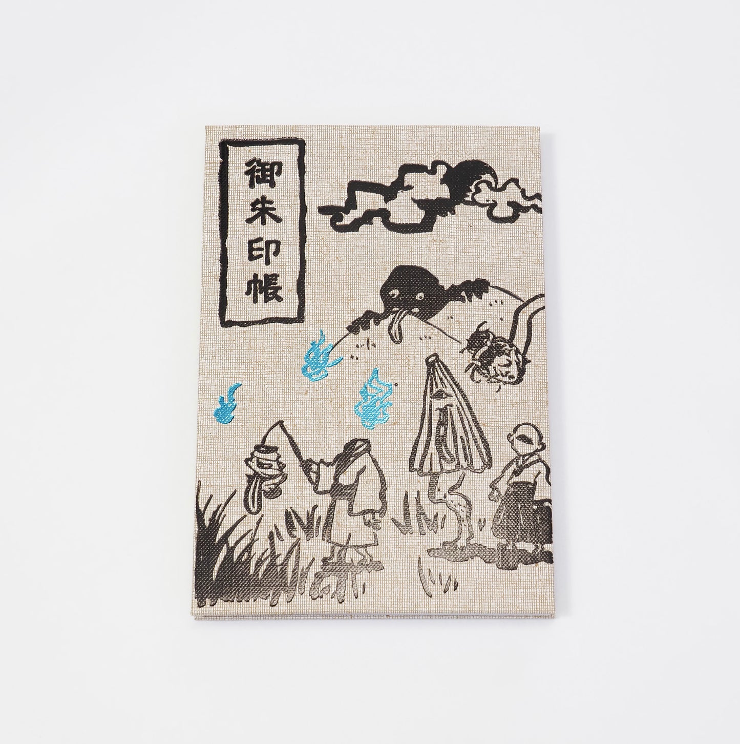 Accordion-style Notebook Japanese Washi Paper Goshuincho Yokai Hyakki Yagyō