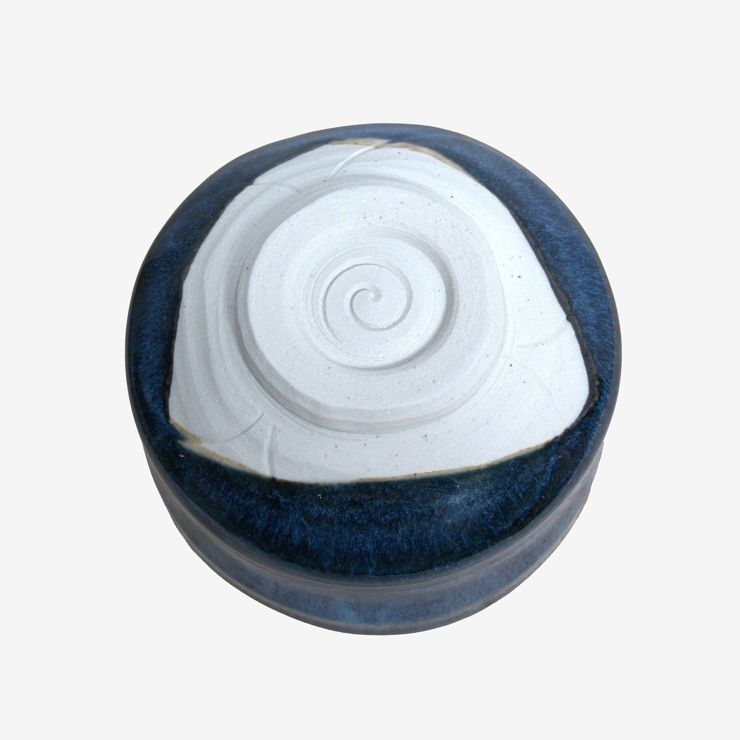 Mino Ware Matcha Bowl | Indigo Glaze | Chawan Tea Ceremony Utensil