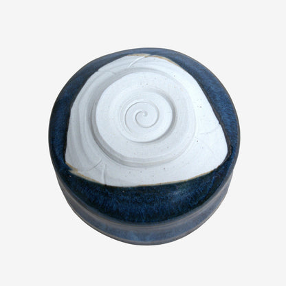 Mino Ware Matcha Bowl | Indigo Glaze | Chawan Tea Ceremony Utensil