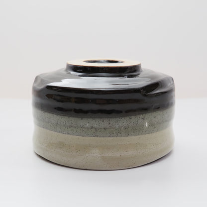 Matcha Tea Bowl | Charcoal Brown