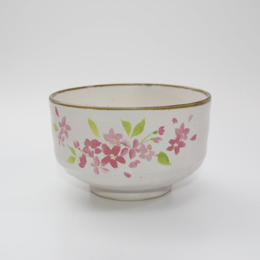 Matcha Tea Bowl | Mino Ware | Sakura